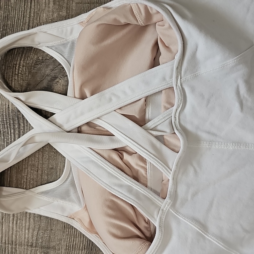 lululemon athletica White Racerback Tank Top - Picture 6 of 7